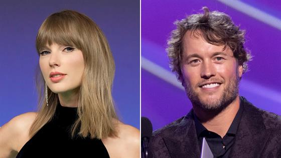 NFL Star Matthew Stafford Reveals How He Landed Cameo in Taylor Swift’s ...