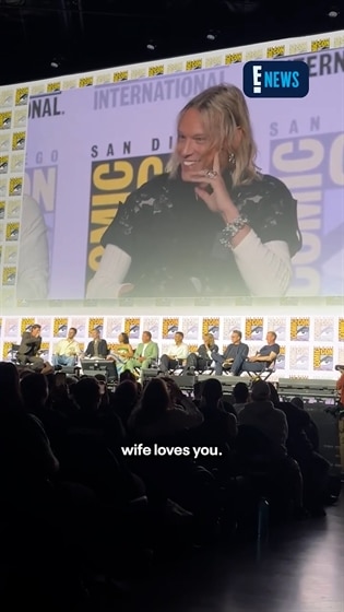 Jamie Campbell Bower gets a silly shoutout from a fan