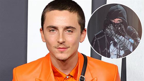 Is Timothée Chalamet Secretly Rapper EsDeeKid? He Says...