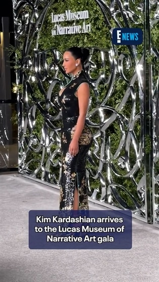 Kim Kardashian shines in archival Yves Saint Laurent