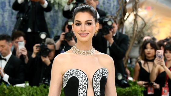 Anne Hathaway’s Met Gala 2026 Dress is A Literal Ode to the Grecian Urn