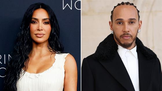 Kim Kardashian and Lewis Hamilton Arrive in Paris Together Amid Dating Rumors