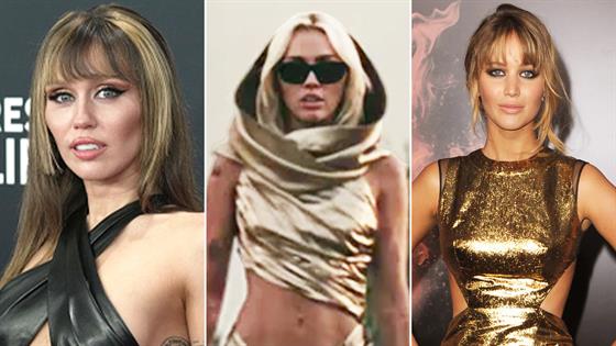Miley Cyrus Addresses If She Shaded Jennifer Lawrence in Flowers Video