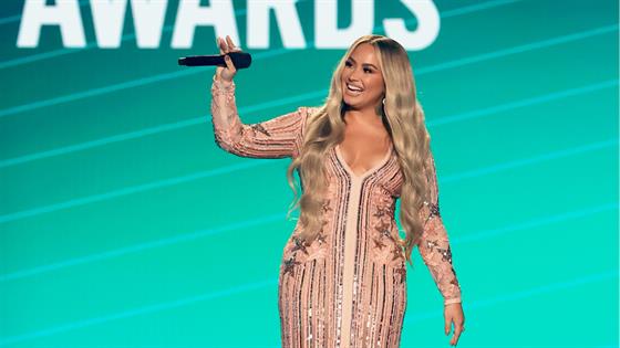 Demi Lovato's Best 2020 E! PCAs Hosting Moments