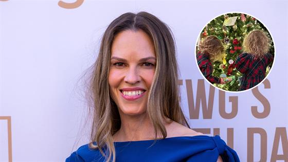 Hilary Swank Shares Twins' Million Dollar Reaction to Her Pregnancy