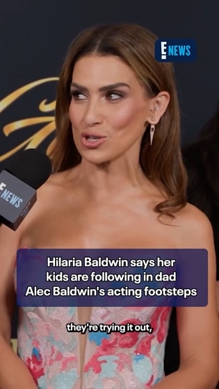 Hilaria Baldwin's kids are following in dad's footsteps