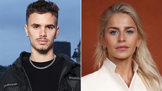 Romeo Beckham Steps Out With Model Caroline Daur After Kim Turnbull Breakup