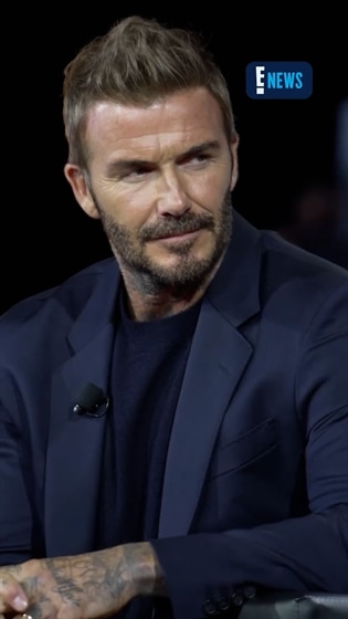 David Beckham speaks for the World Cup Legends panel