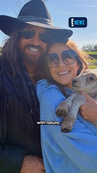 Elizabeth Hurley and Billy Ray Cyrus love country life