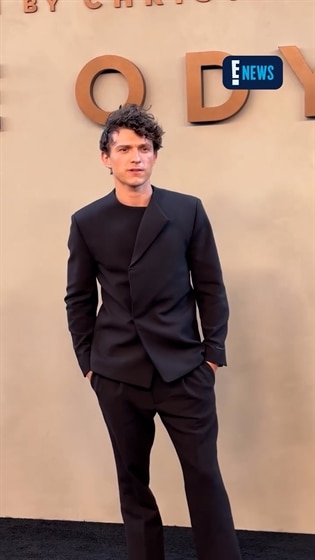 Tom Holland is a legend at "The Odyssey" premiere