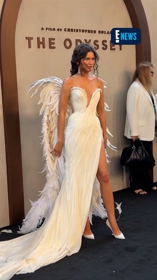 Zendaya has arrived to "The Odyssey" premiere in NYC
