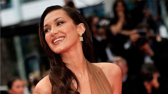 bella hadid cannes 2024 sheer dress Bella Hadid Is Doing the Most in a Super-Sheer Halter Dress at the Cannes  Film Festival 2024