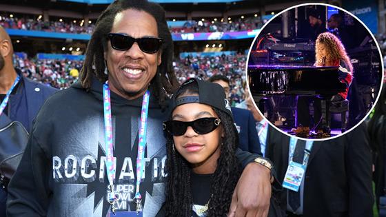Blue Ivy Carter Surprises Fans With Appearance at Dad Jay-Z’s L.A. Concert