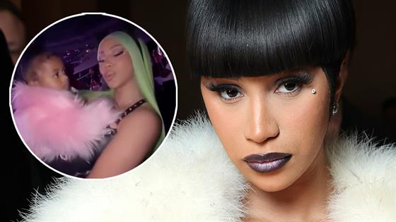 Put Your Pinky Up to Cardi B’s Night Out With Daughters Kulture ...