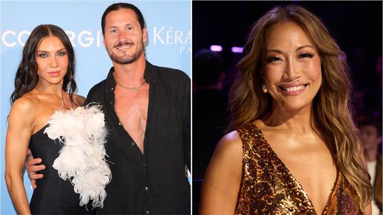 DWTS’ Val Chmerkovskiy Apologizes to Carrie Ann Inaba After Will Smith ...