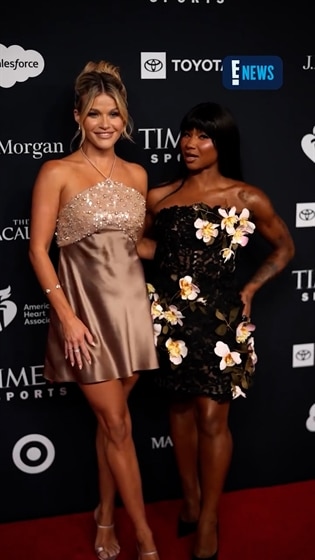 Jordan Chiles and Witney Carson for TIME100 Sports Gala