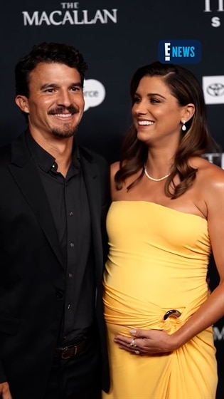 Alex Morgan and Servando Carrasco have a night out