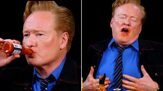 Conan O’Brien Goes Viral After Eating Hot Wings: “I’ve Never Felt So ...