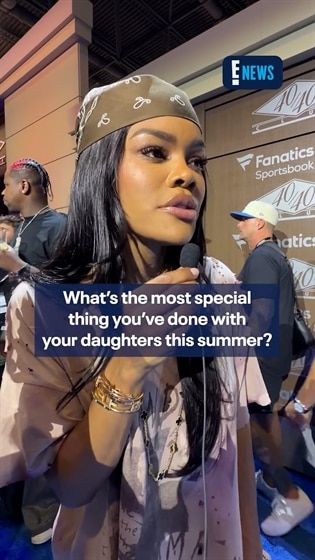 Teyana Taylor savors these memories with her daughters